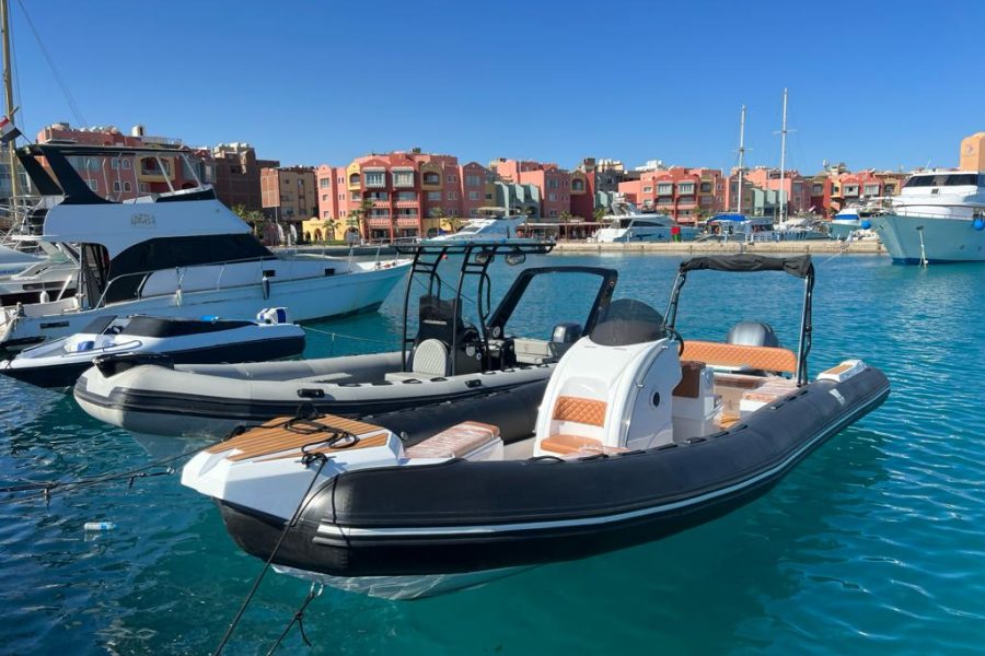 Hurghada Private Speedboat Cruise to Hula Hula Island or Orange Bay